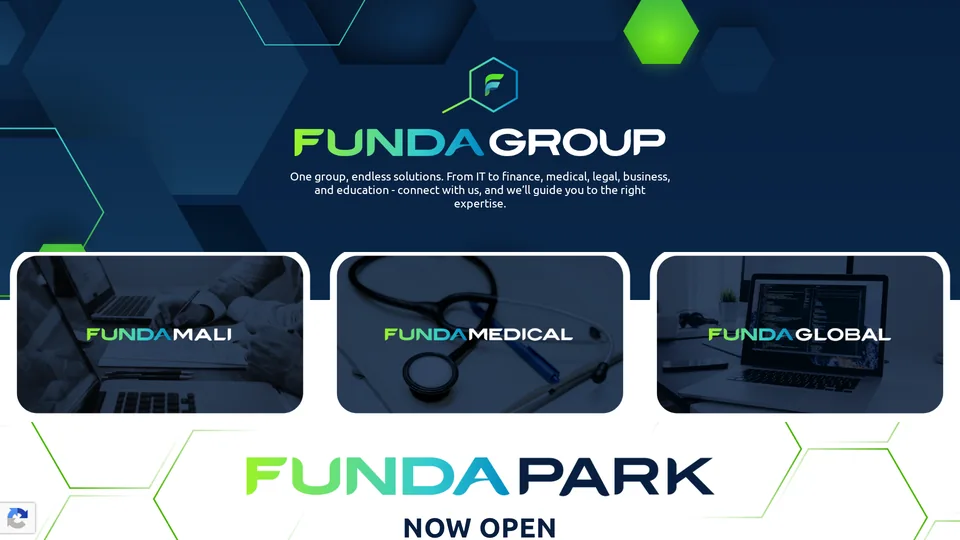 Funda Group website preview